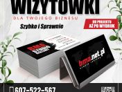 Wizytówki Nowy Sącz, Banery, Ulotki, Drukarnia Nowy Sącz BMA